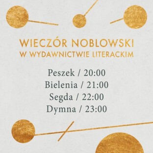 Wieczór noblowski w Wydawnictwie Literackim (ZDJĘCIA)
