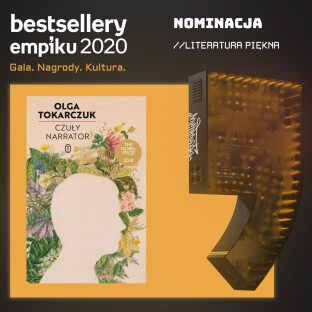 „Czuły narrator” nominowany do Bestsellerów Empiku