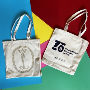 Jubileuszowa torba literatka dla klientów www WL!