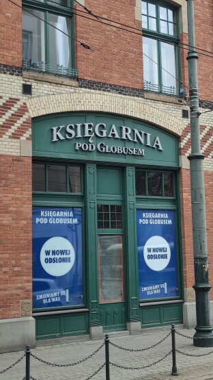Remont Księgarni Pod Globusem