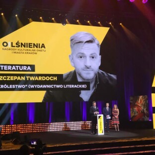 Szczepan Twardoch z kolejnym O!lśnieniem Onetu